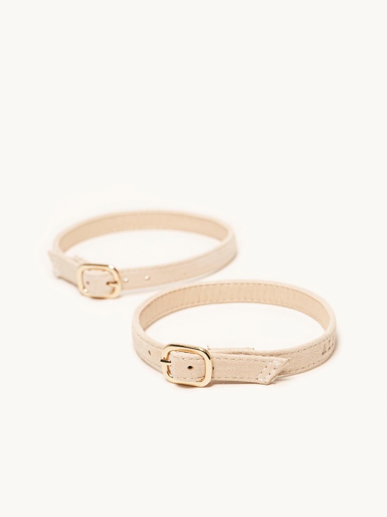 Pulseira Camurça Areia