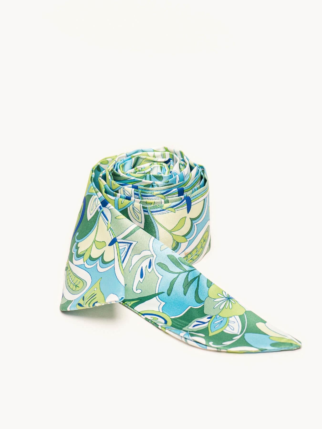 Lenço Primavera Azul