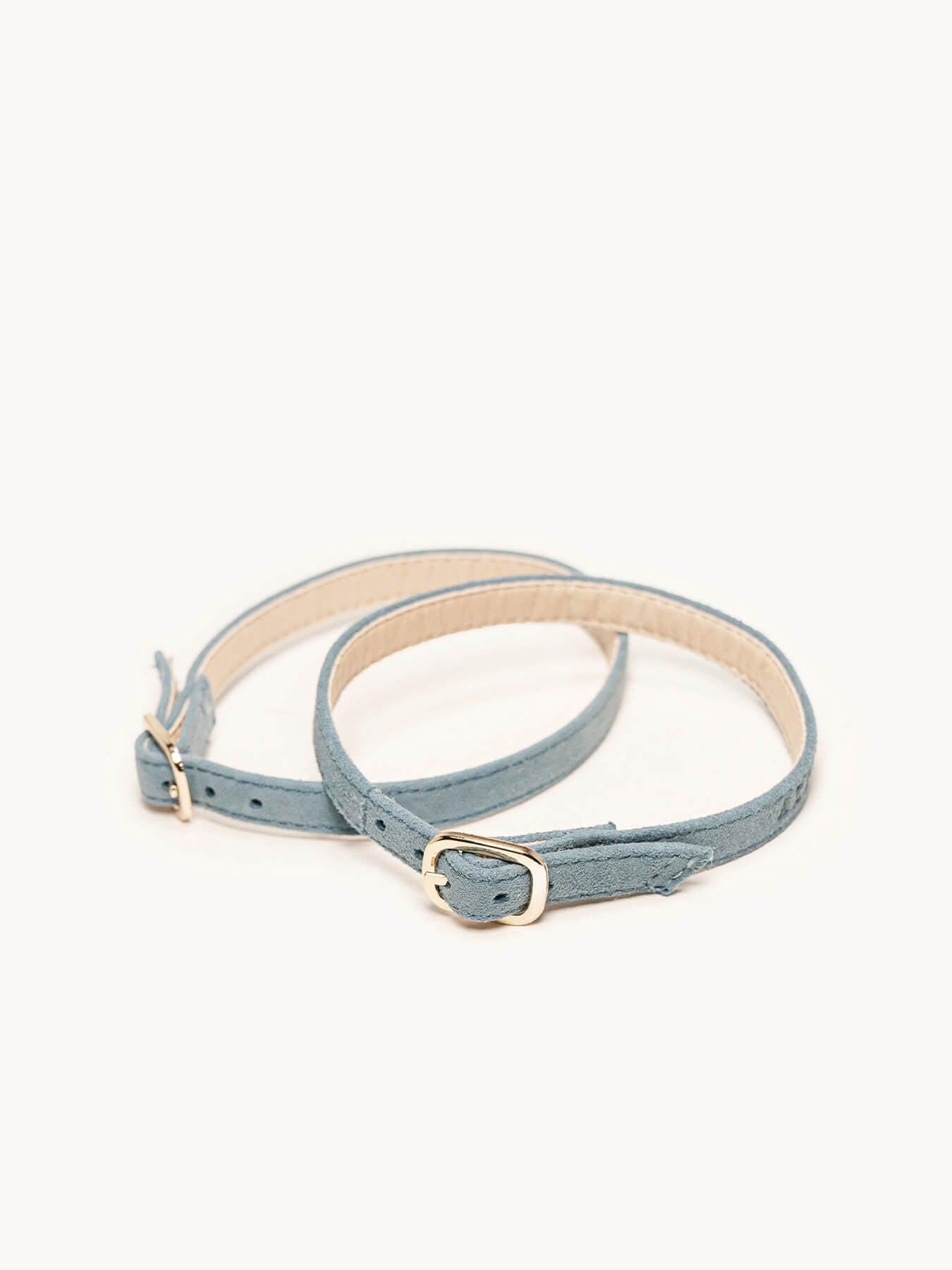 Pulseira Camurça Azul Jeans