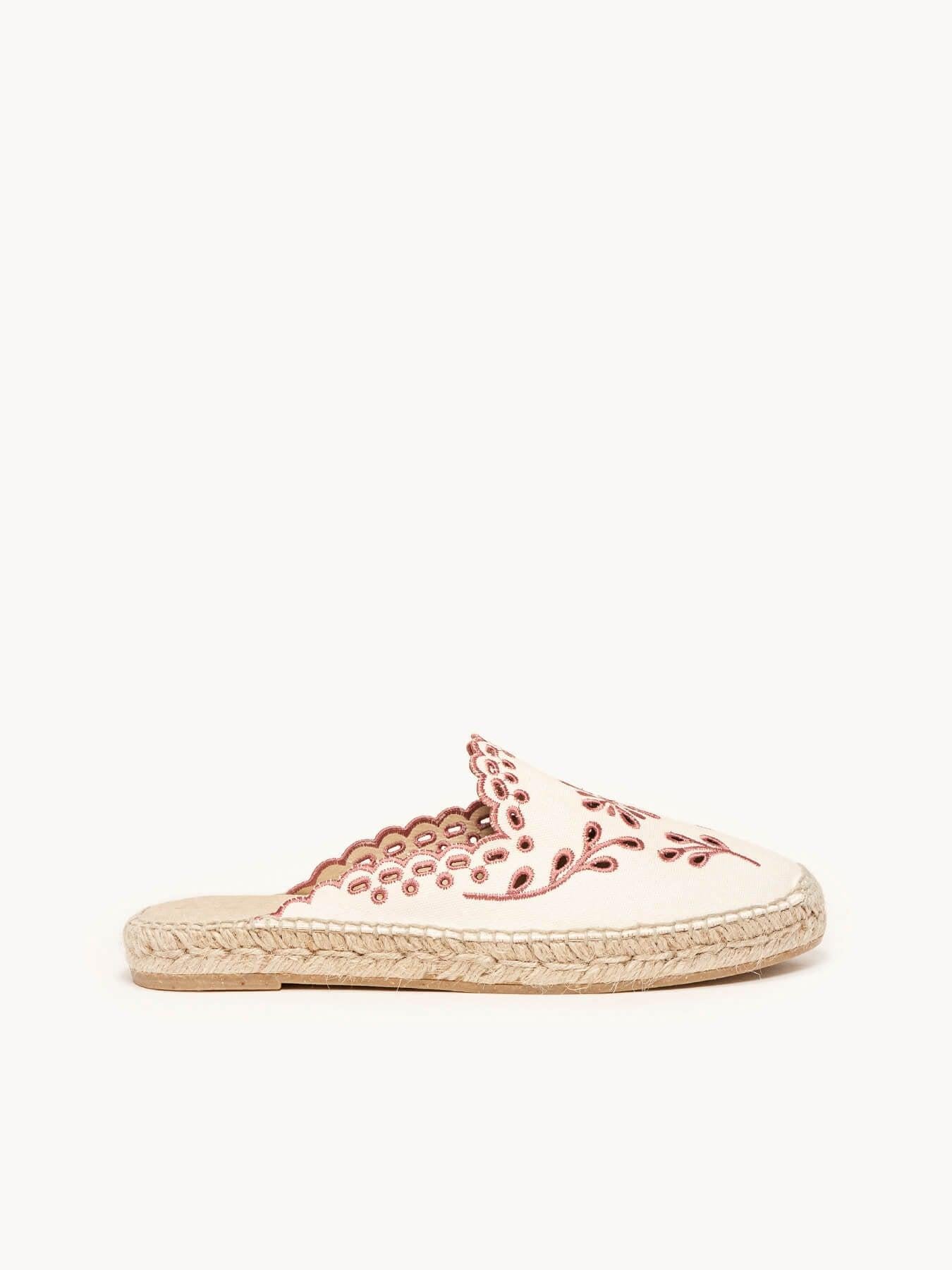 Loto Lona Bordada Bordô