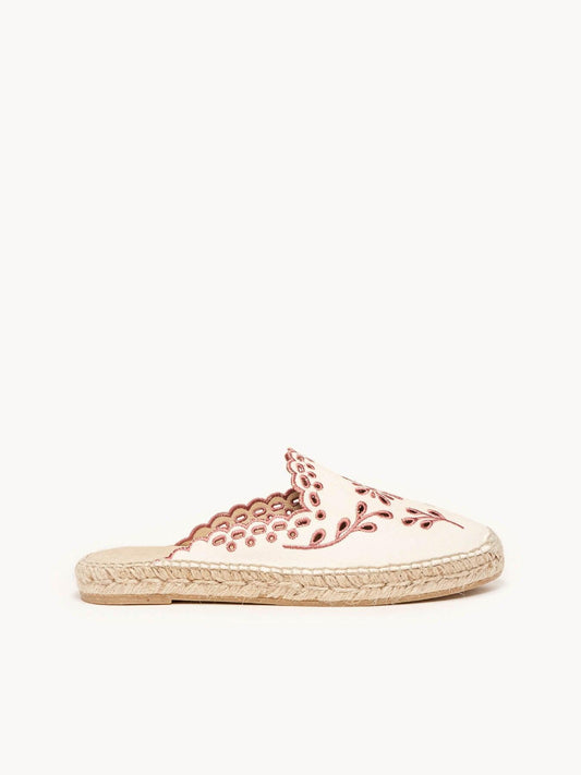 Loto Lona Bordada Bordô