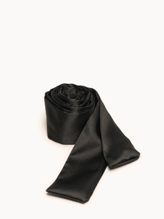 Lenço Cetim Preto