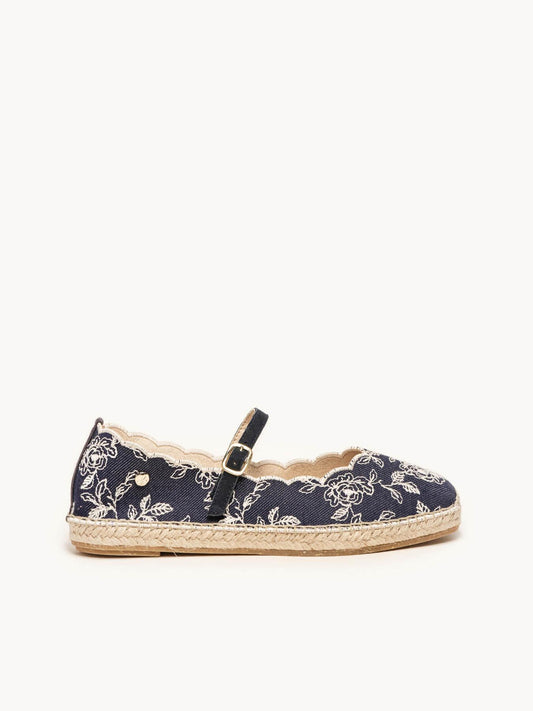 Sapatilha Campanilla Jeans Azul Marinho