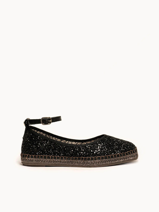 Sapatilha Begonia Glitter Preto