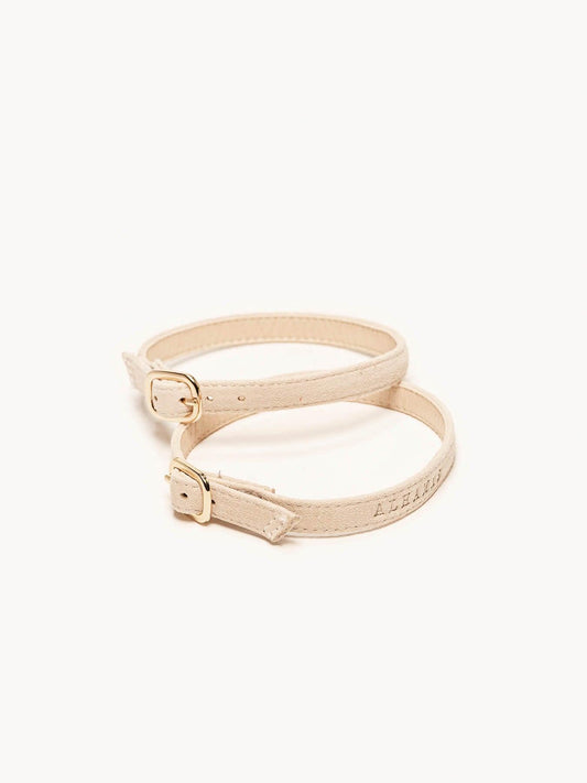 Pulseira Camurça Areia