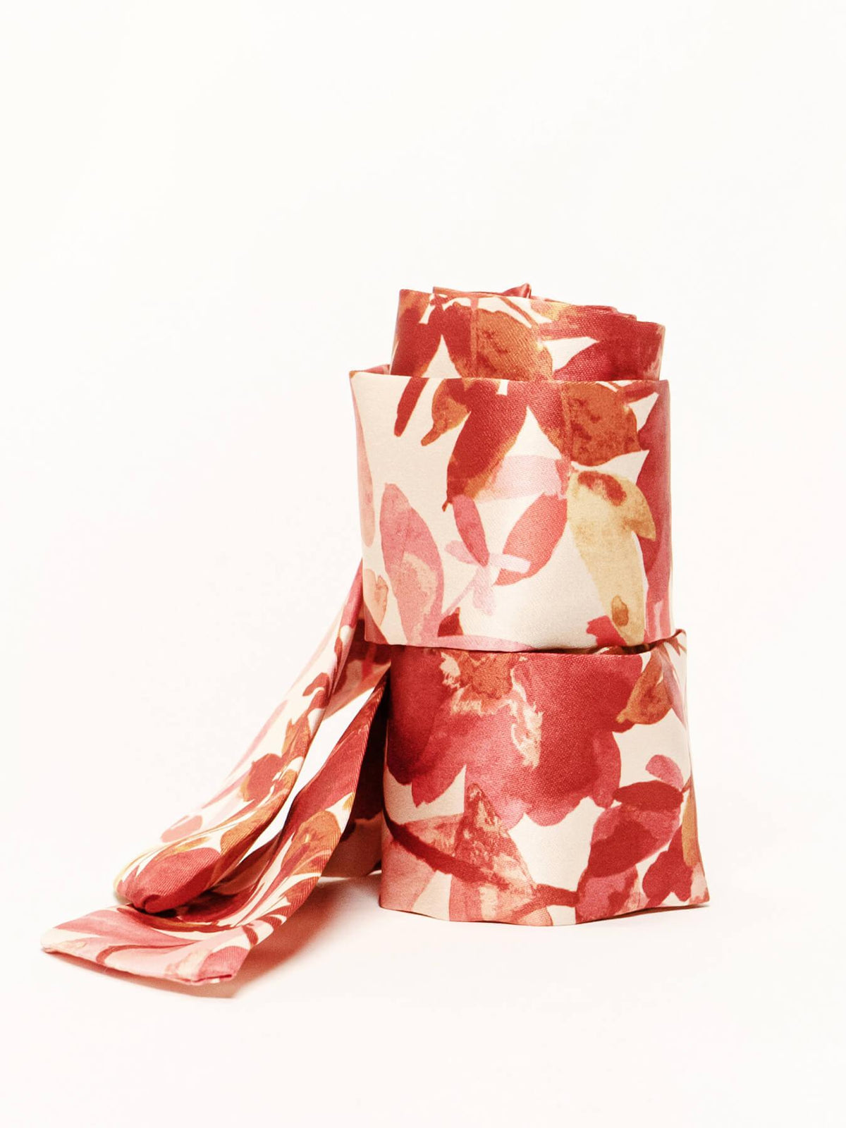 Lenço Floral Laranja