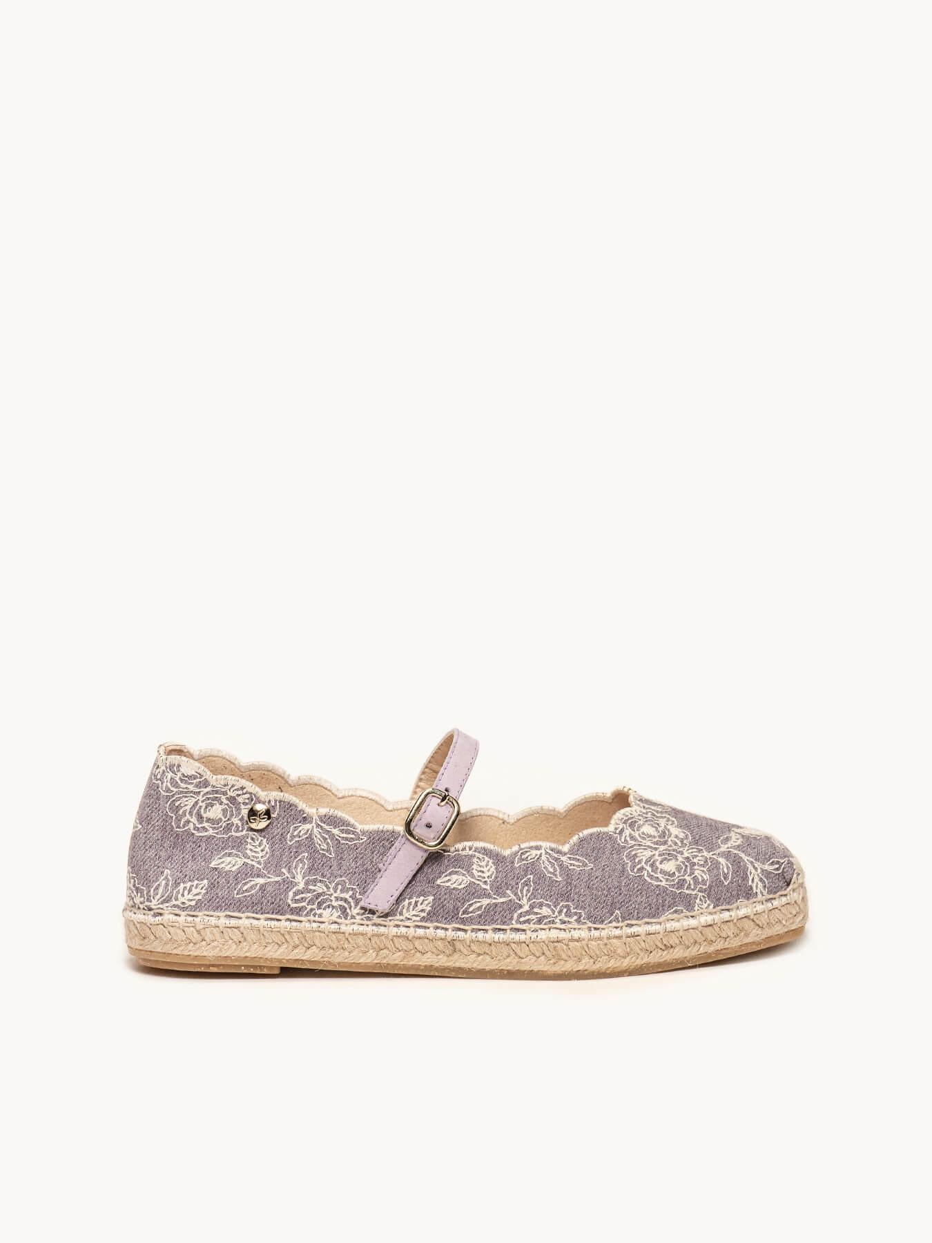 Sapatilha Campanilla Jeans Lilás