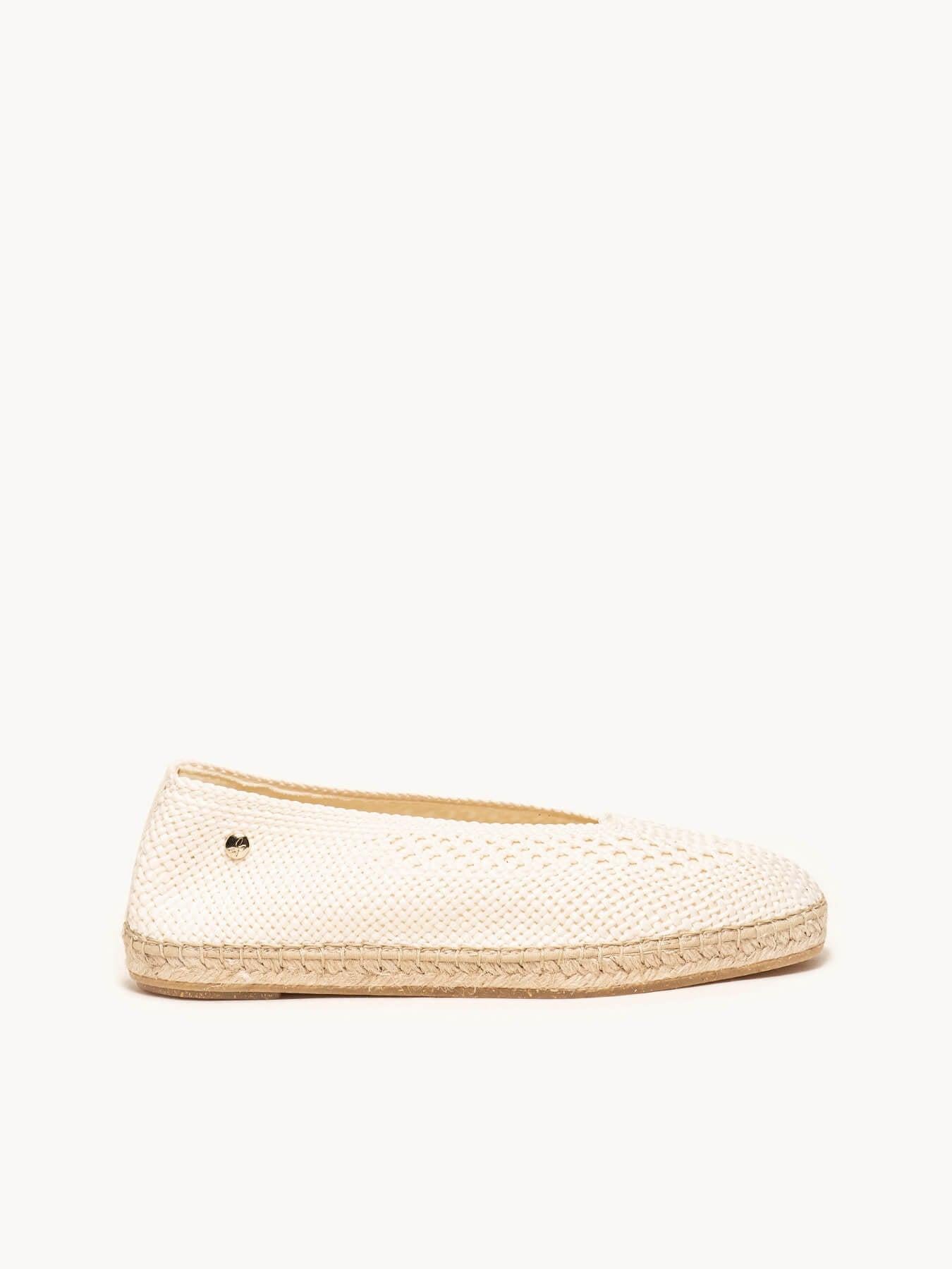 Sapatilha Calêndula Trançada Crua