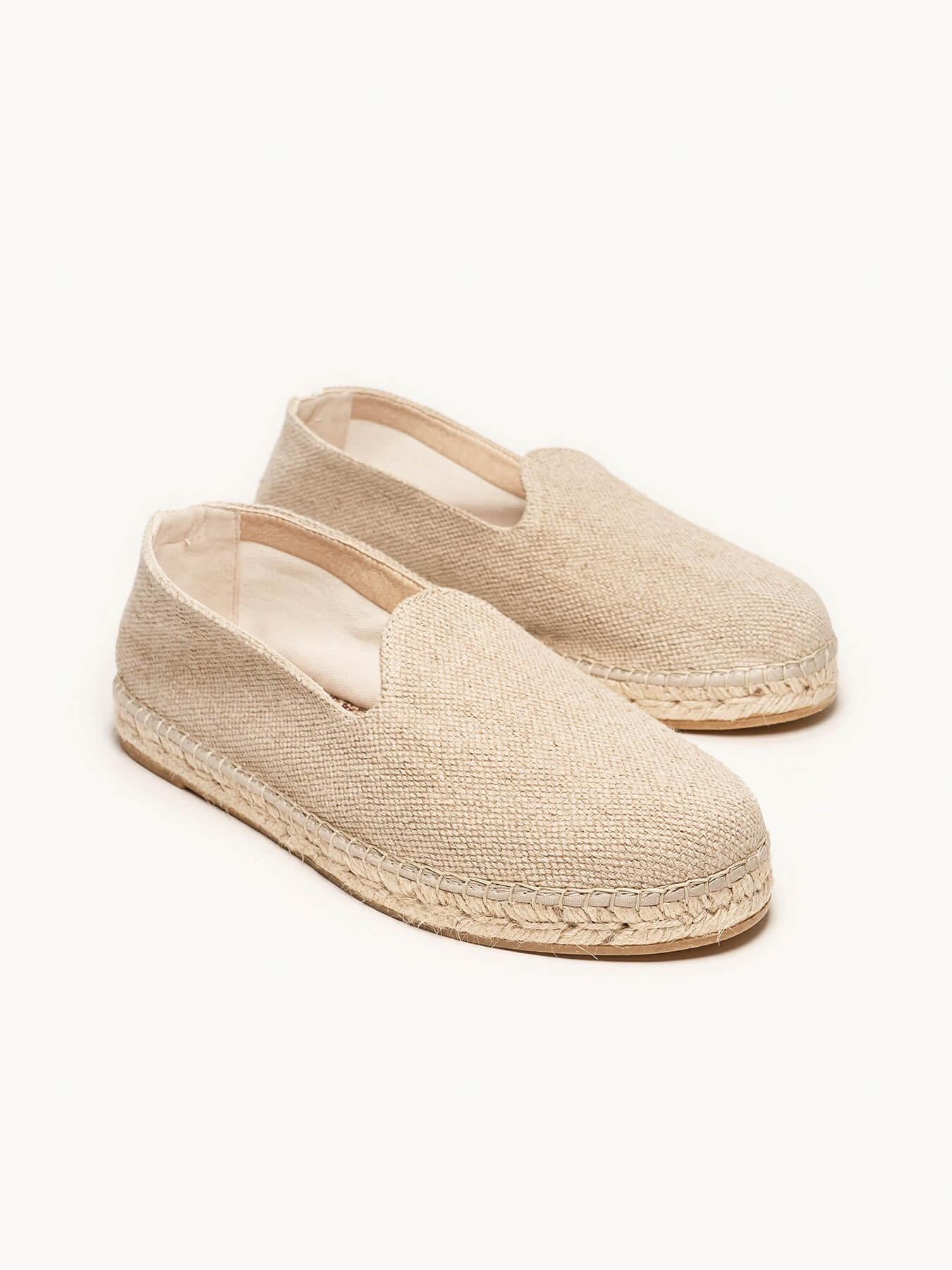Mocassim Jacinto Linho Pedra