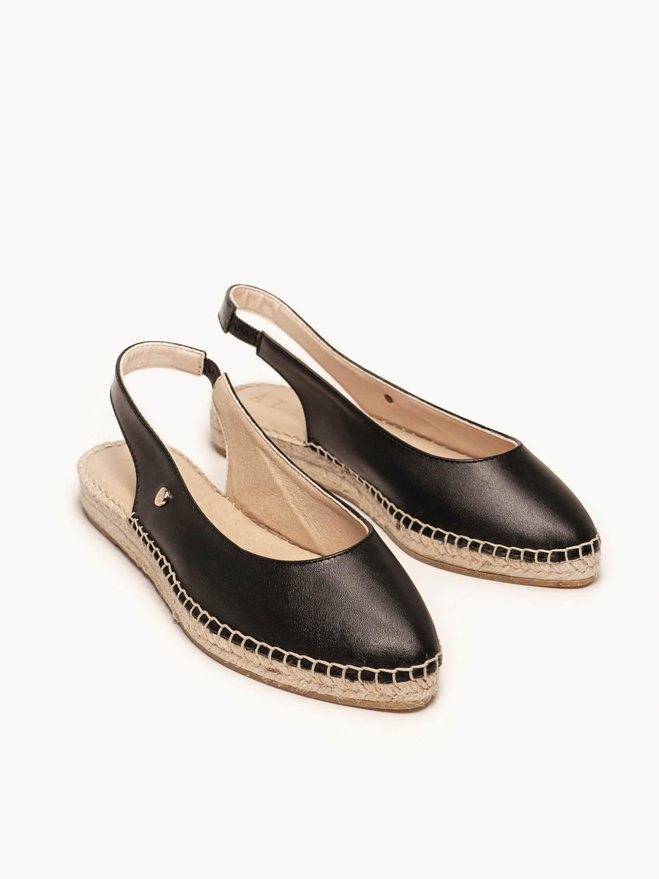 Sandália Camelia Napa Preto