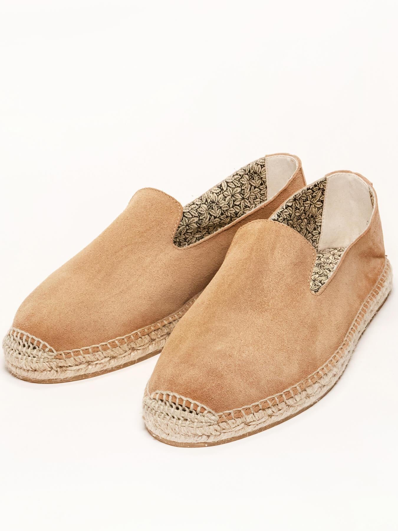 Mocassim Jacinto Camurça Marrom Claro