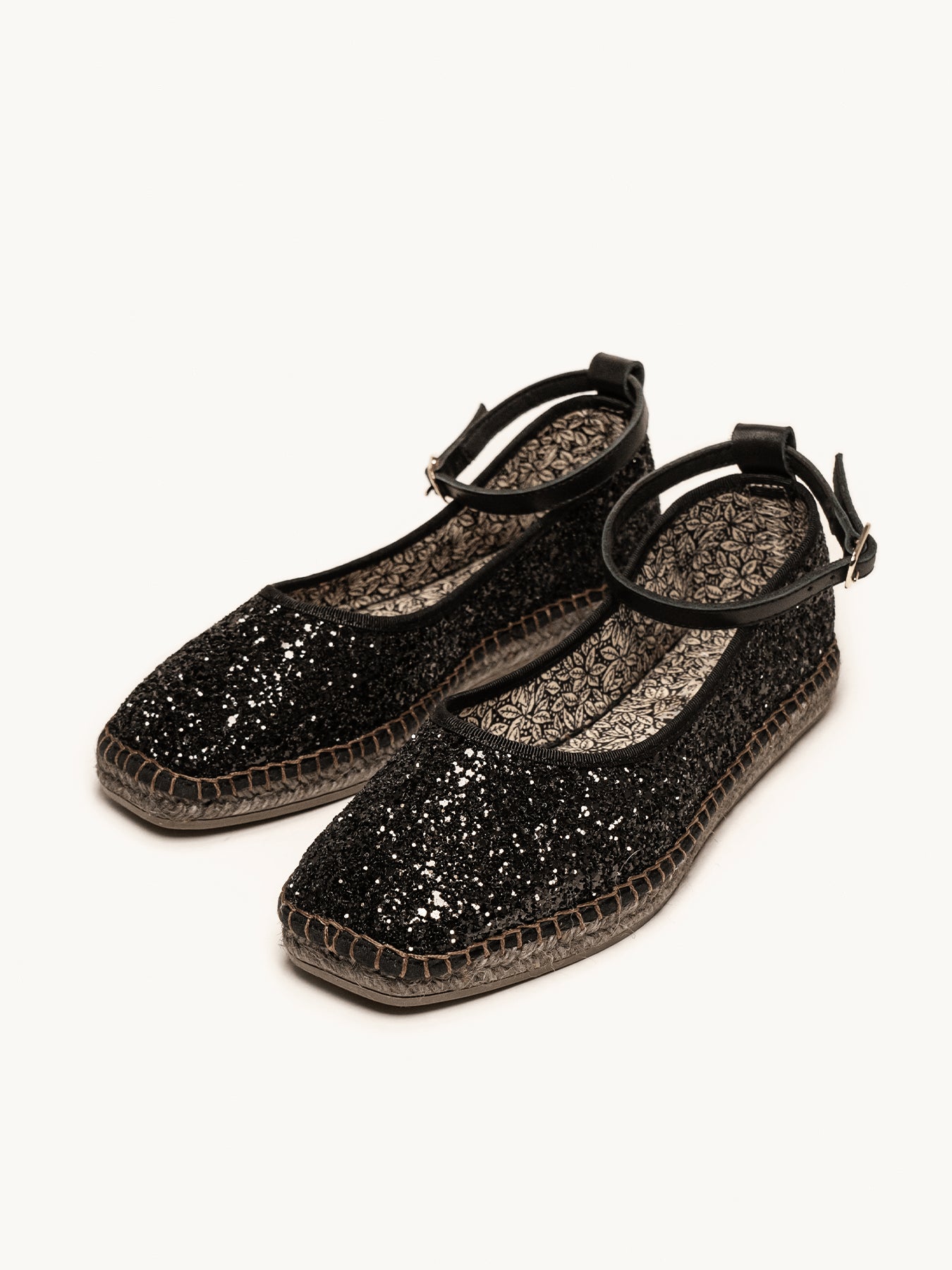 Sapatilha Begonia Glitter Preto