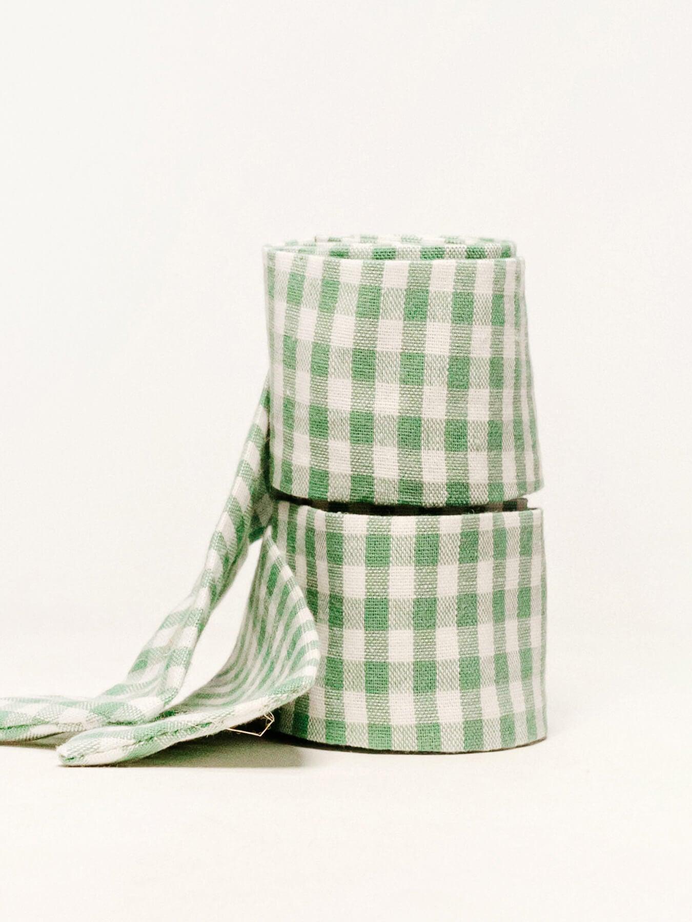 Lenço Vichy Verde Claro