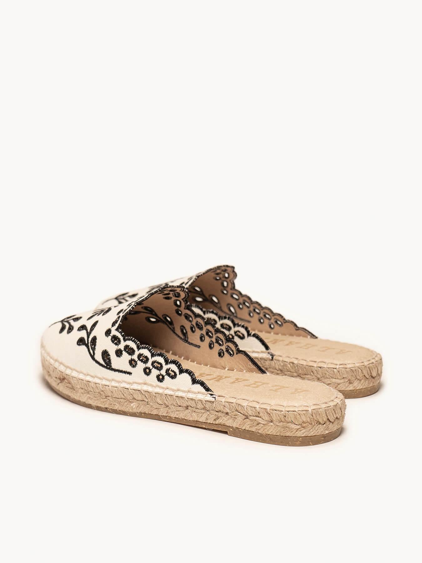 Loto Lona Bordada Preta