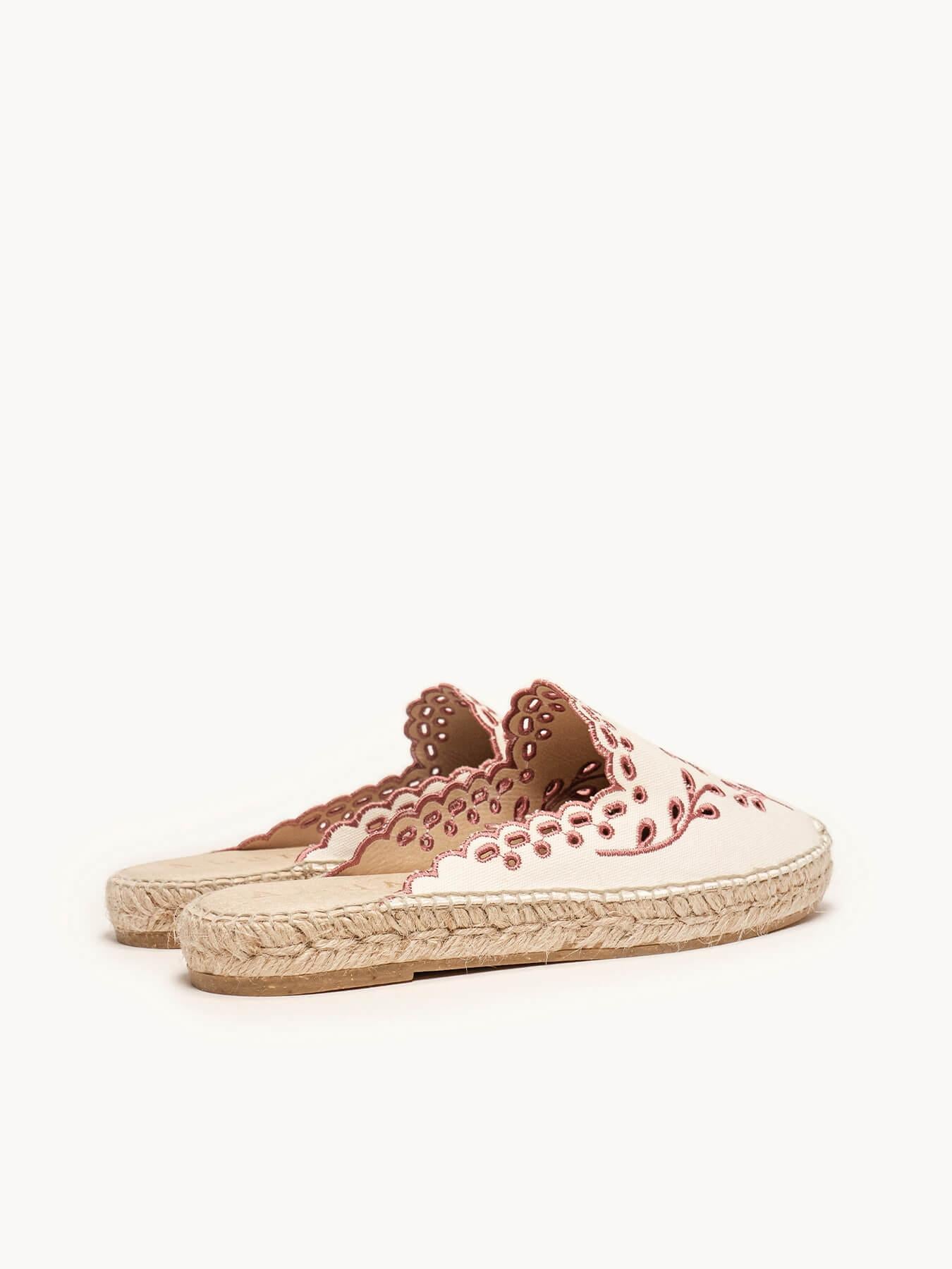 Loto Lona Bordada Bordô