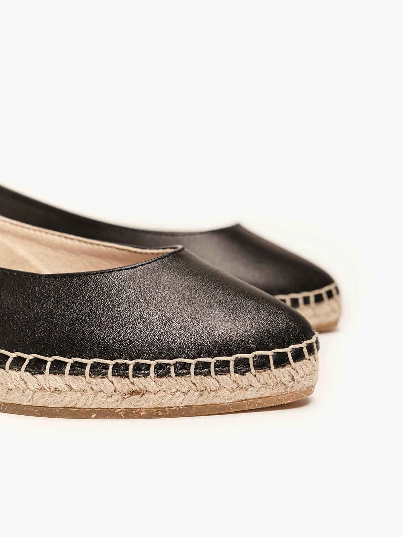 Sandália Camelia Napa Preto