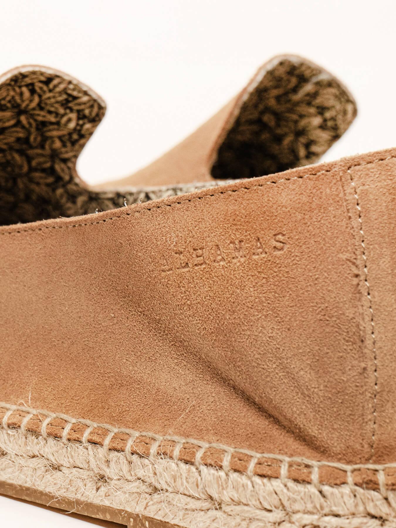 Mocassim Jacinto Camurça Marrom Claro