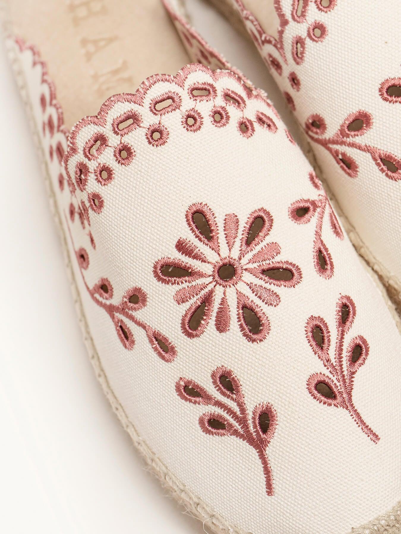 Loto Lona Bordada Bordô